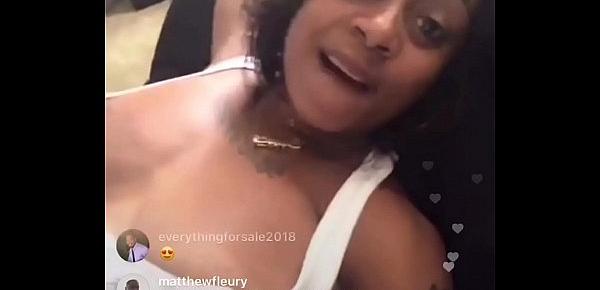  Instagram live nipple slip 3